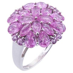 14 Carat Gold Pink Sapphire Ring