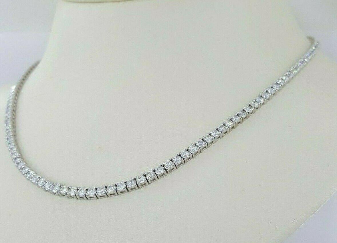 9 carat tennis necklace