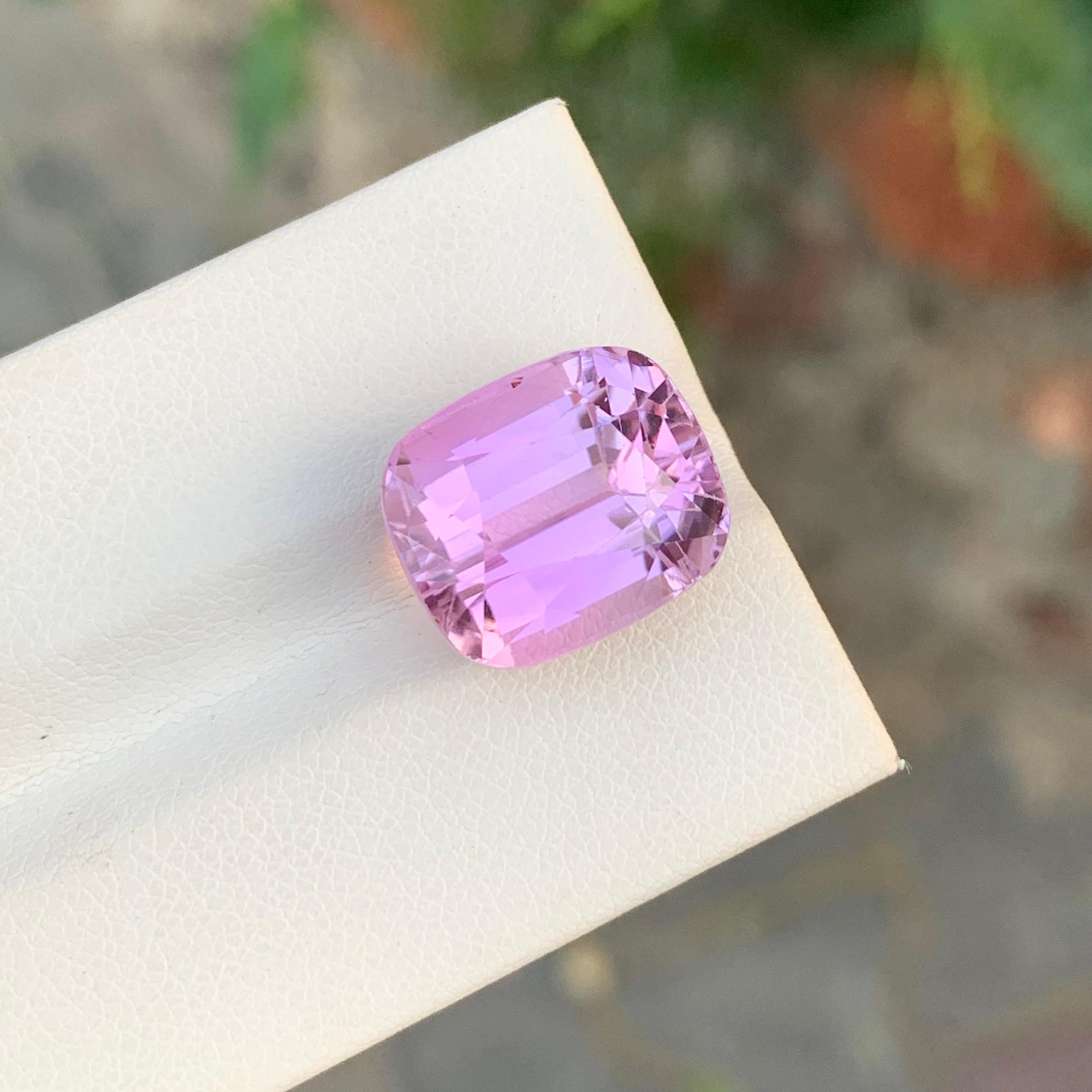 da uomo o donna 14 Carati di splendida Kunzite rosa sfusa a forma di cuscino per la creazione di gioielli in vendita