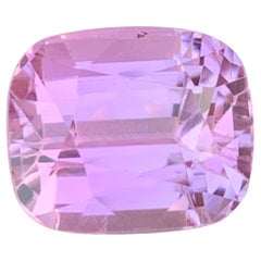 14 Carat Stunning Loose Pink Kunzite Cushion Shape Gem For Jewellery Making