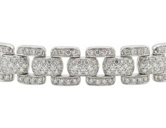 14 Karat Cartier Diamant A Link-Armband