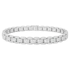 Bracelet à maillons en diamant de 14 carats de Cartier