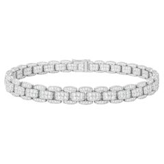 14 Karat Cartier Diamant A Link-Armband