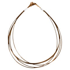 14 Cadenas, 2 de oro amarillo de 14k, 3 de oro blanco de 14k, 5 de alambre RG Sterling y 4 RG Sterling