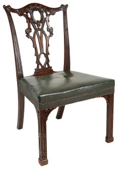 14 Sedia da pranzo del XIX secolo in stile Chippendale di Morant & Co.