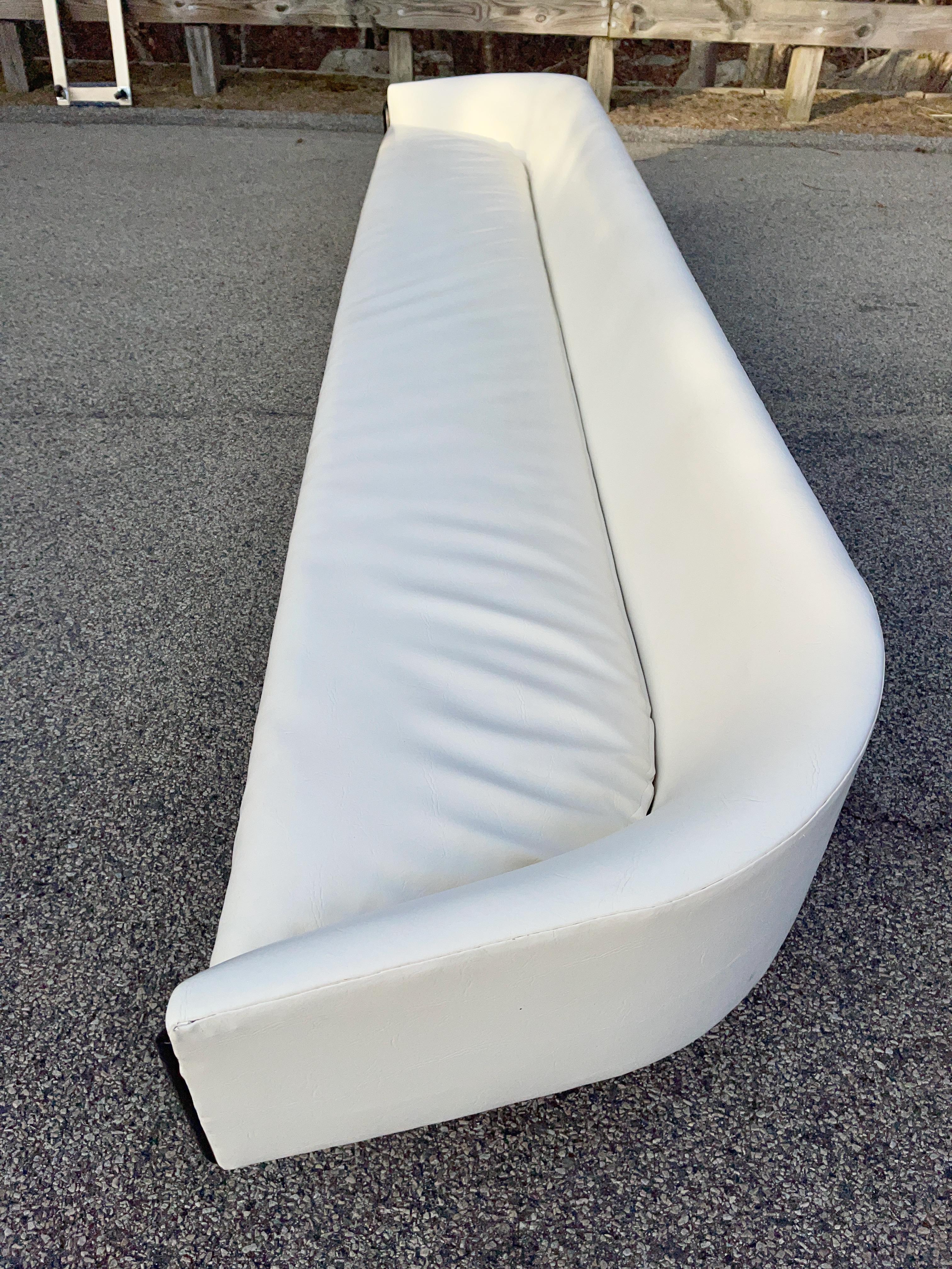 14 Fuß langes Adrian Pearsall 2834-S Sofa für Craft Associates im Angebot 10