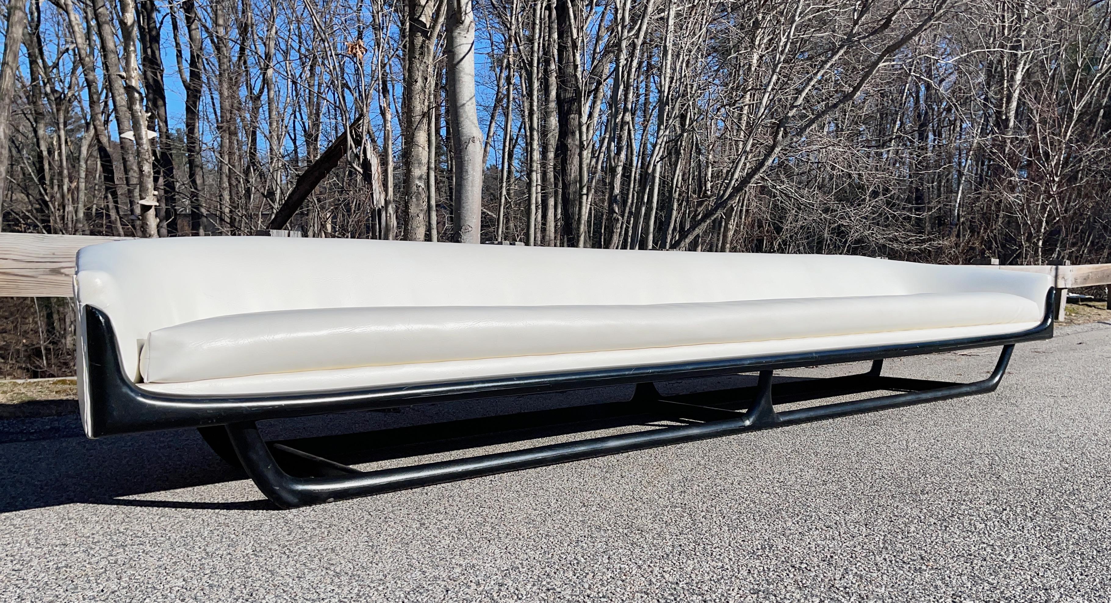 Canapé Adrian Pearsall 2834-S de 3,75 mètres de long pour Craft Associates Bon état - En vente à Hanover, MA