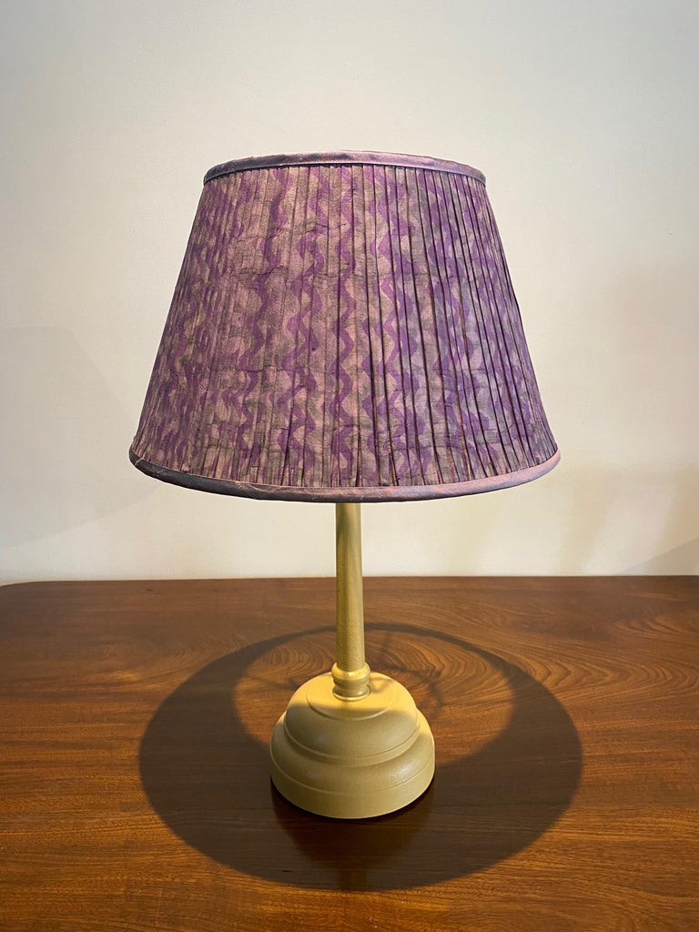 14” Indian Sari Lampshade with Duplex Fitting For Sale at 1stDibs