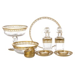 14 articles en cristal de Saint Louis