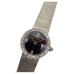 14 K White Gold Longines Women's Watch