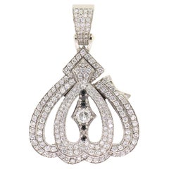 14 Karat Allah Diamond Pave Pendant 