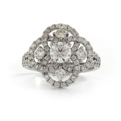 14 Karat Diamond Engagement Ring