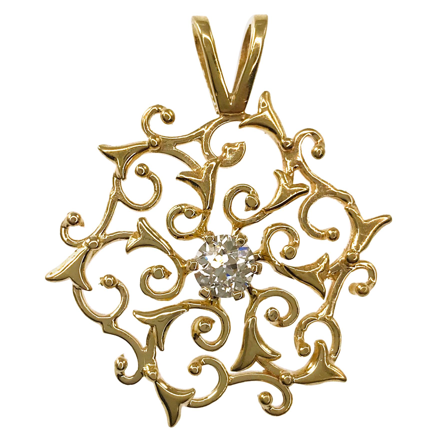 Louis Vuitton Diamond Enamel Rocket Ship White Gold Charm Pendant at  1stDibs