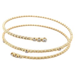 14 Karat Diamond Wrap Bracelet