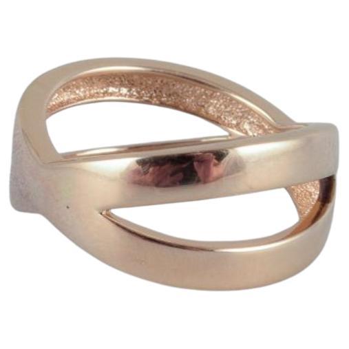 14 karat Esprit gold ring. From the 2000s. 