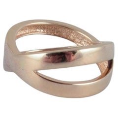 Ring aus 14 Karat Esprit-Gold. Aus den 2000er Jahren.