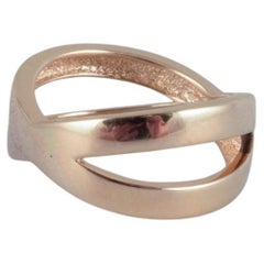 14 karat Esprit gold ring. From the 2000s. 