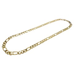 Yellow Gold Figaro Necklace