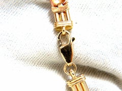 14 Karat Floating Bearing Necklace