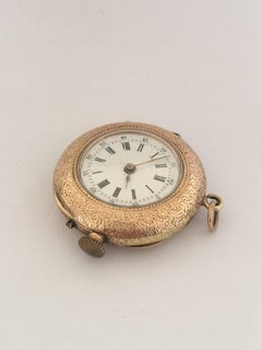 14 Karat Gold 33mm Vacheron Antique Pendant or Fob Watch