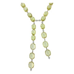 White Gold Drop Necklaces