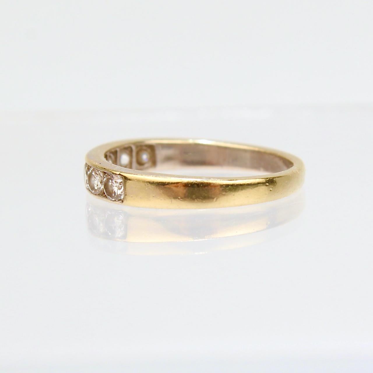 14 karat gold band
