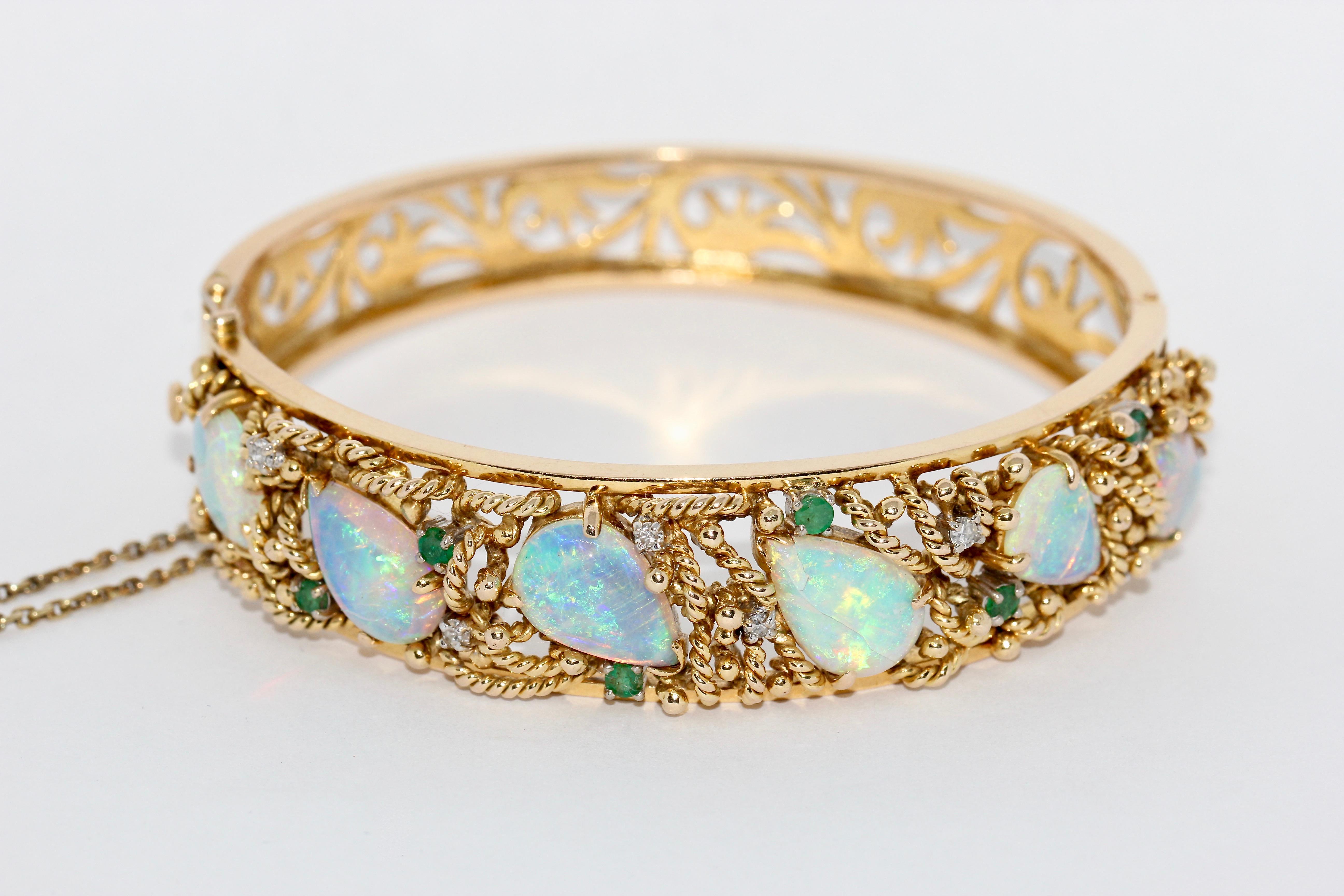 antique opal bracelets