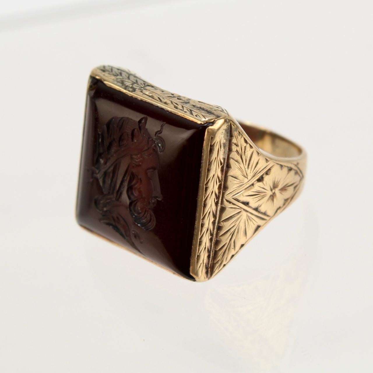 carved ring
