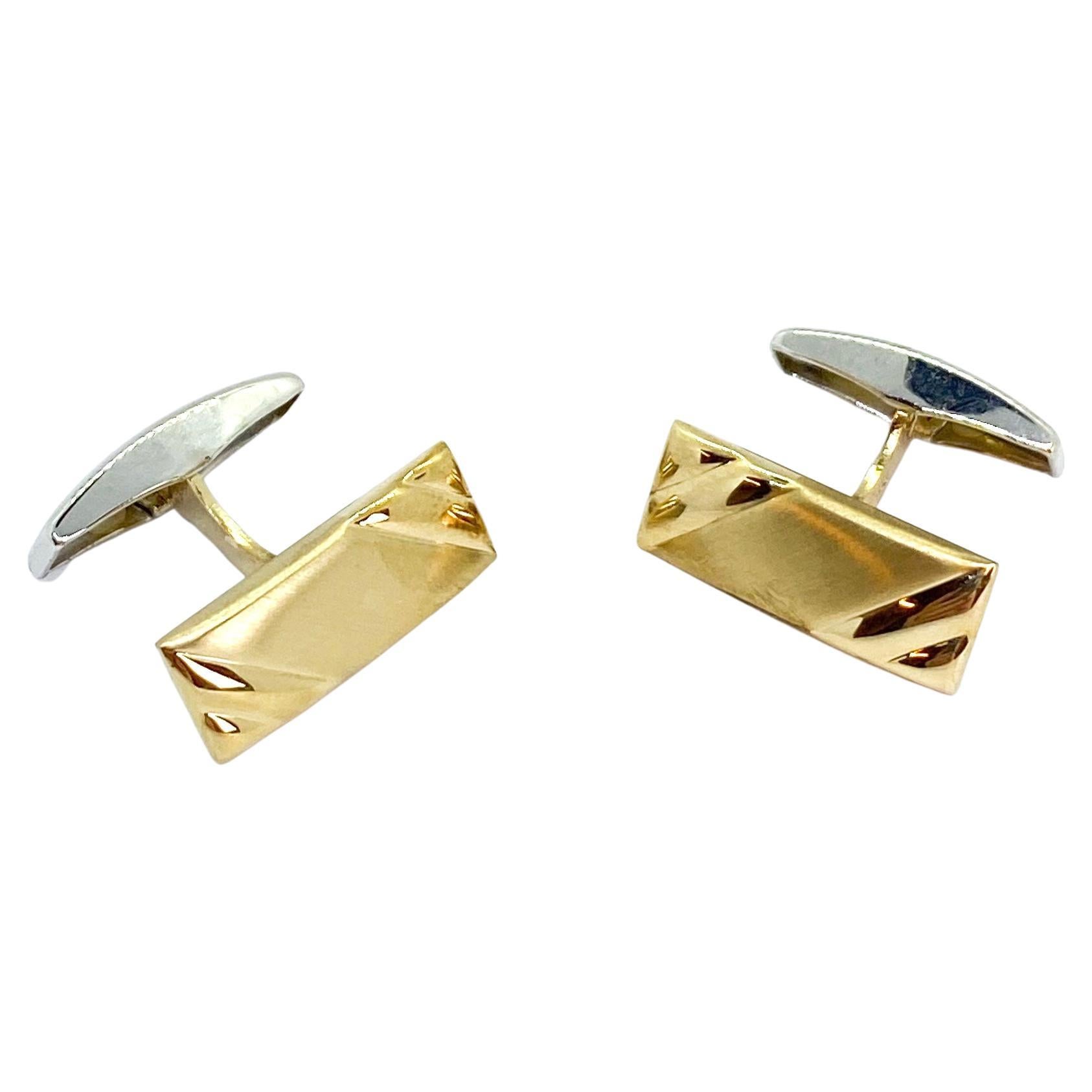 14 Karat Gold Cufflinks Finland Saurum