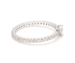 14 Karat Gold Diamond Heart Ring
