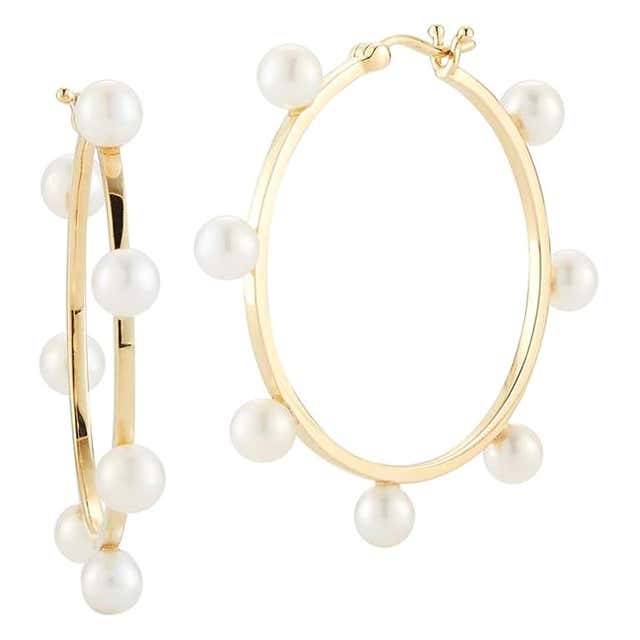 Antique Pearl Earrings - 3,354 For Sale at 1stDibs
