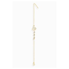 14 Karat Gold Lotus Flower Shaped Charm Bracelet
