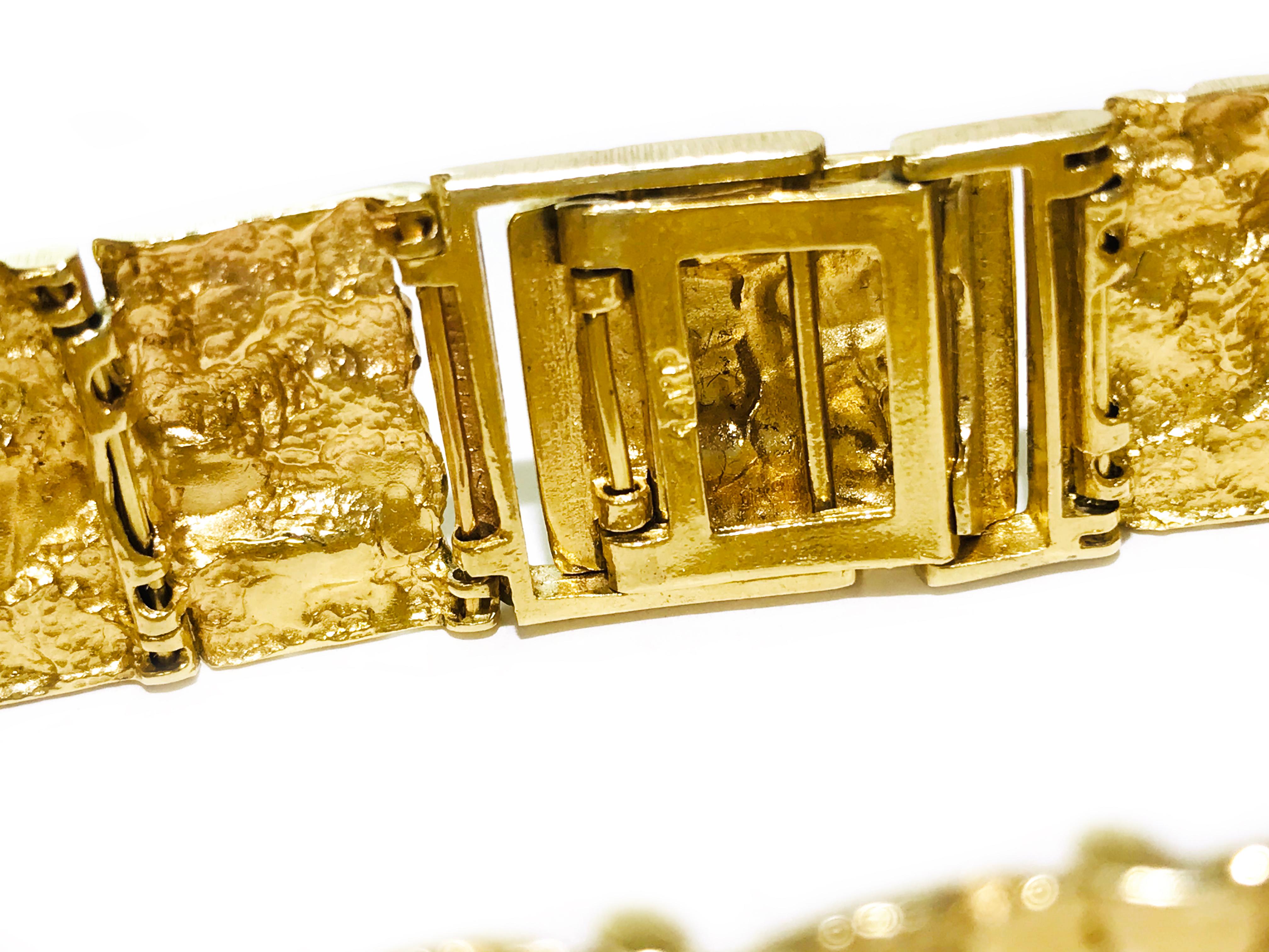 gold nugget bracelet price