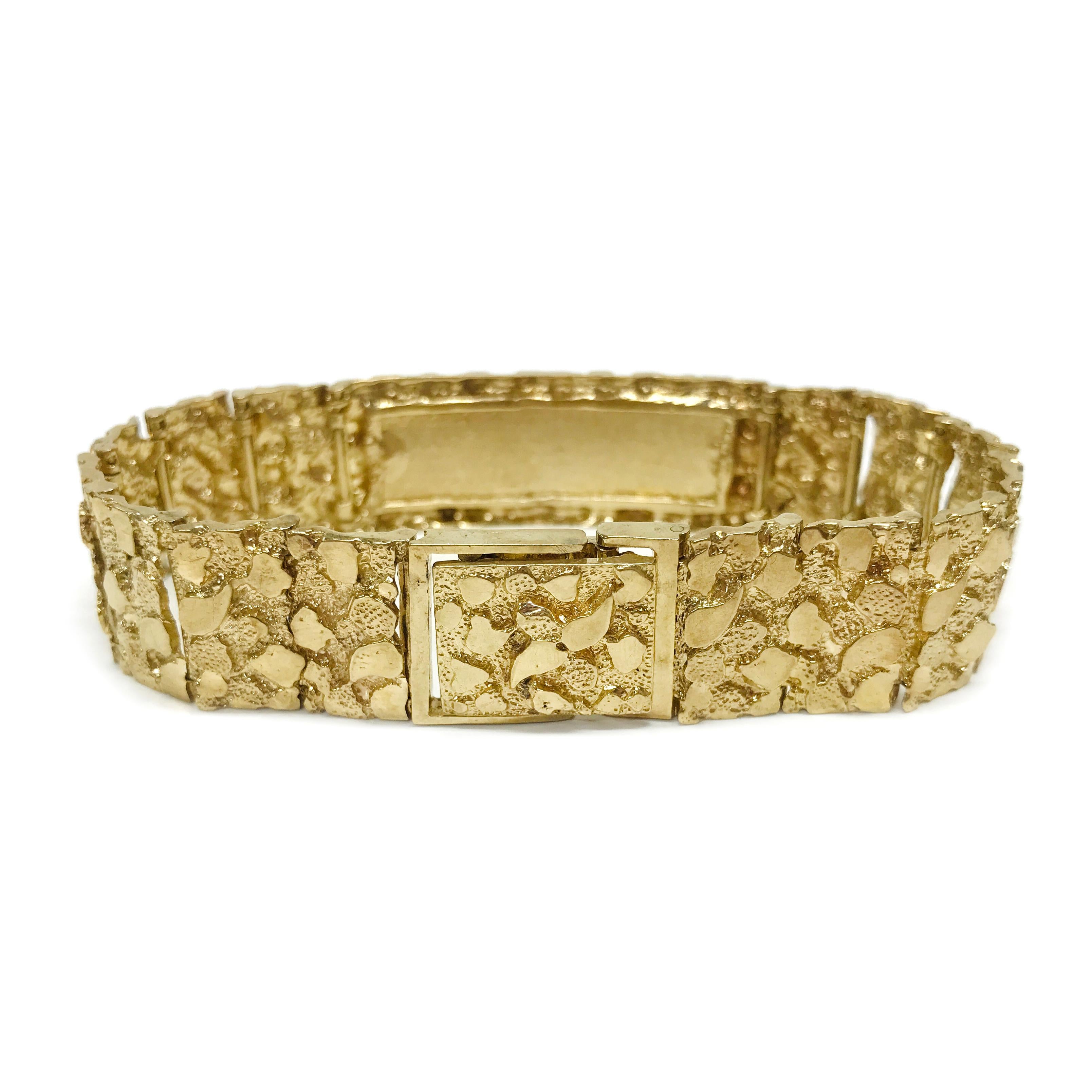 gold nugget bracelet rolex