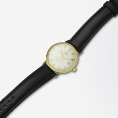 14 Karat Gold Omega Seamaster De Ville with Champagne Dial