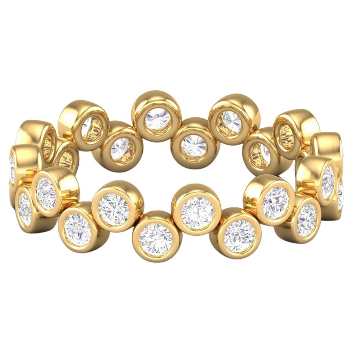 Item details:-

✦ SKU:- JRG00256YYY

✦ Product Specification:-
• Gold Kt: 14K (also available in 18K)
• Available Gold Color: Rose Gold, Yellow Gold, White Gold
• Round Moissanite: 24 pcs 2.00MM
• Total CTW: 0.70 ctw

If you have any additional