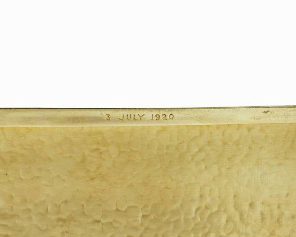 14-Karat Gold Tiffany Cigarette Case, circa 1920 For Sale 1