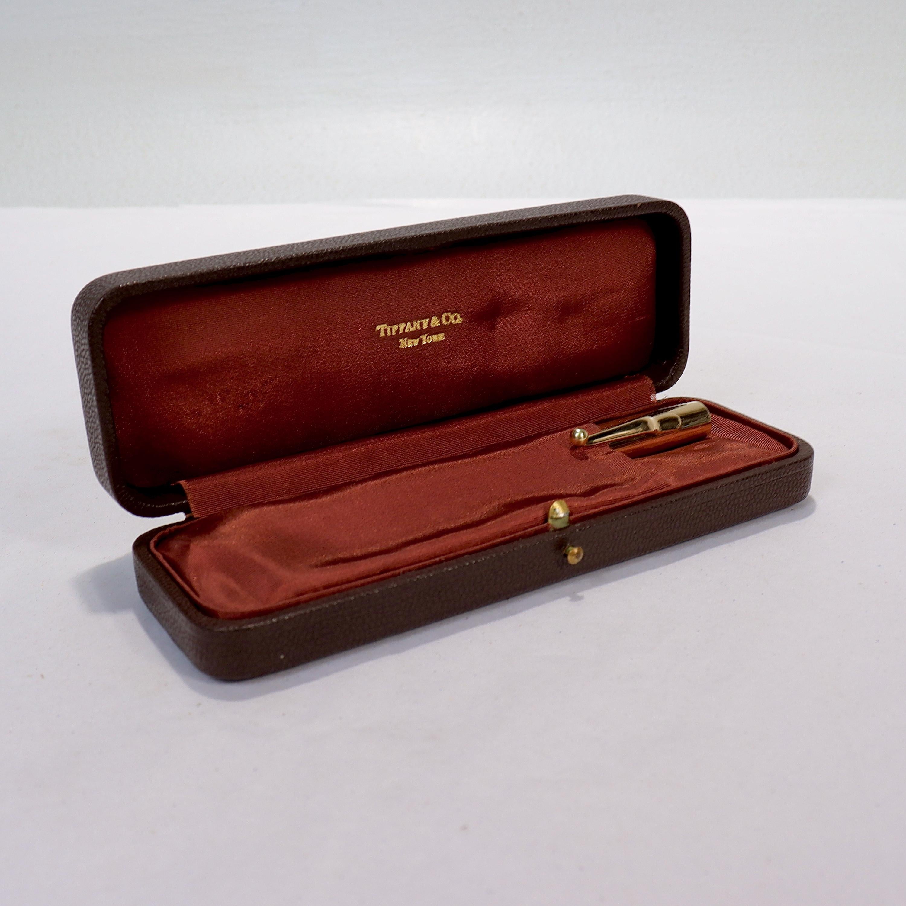 14 Karat Gold Tiffany & Co. Fountain Pen with Original Box 7