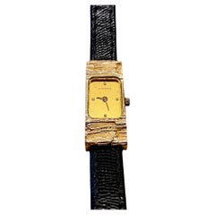 14 Karat Gold Watches Lapponia Björn Weckström Name Golda