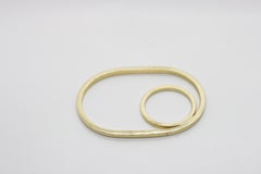 14 Karat Gravitational Wave Double Finger Ring