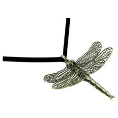 14 Karat Green Gold Dragon Fly