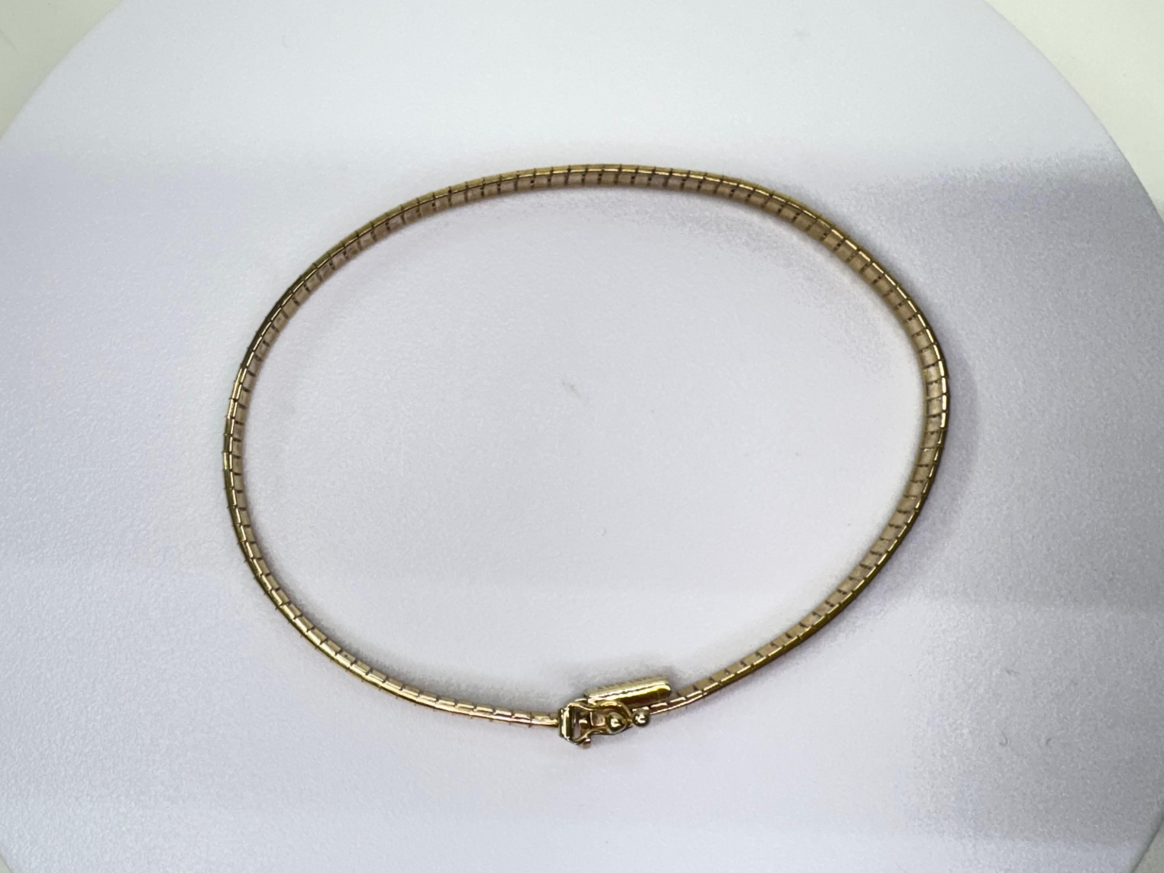 Pulsera Espiga Italiana 14 Kilates en venta 5