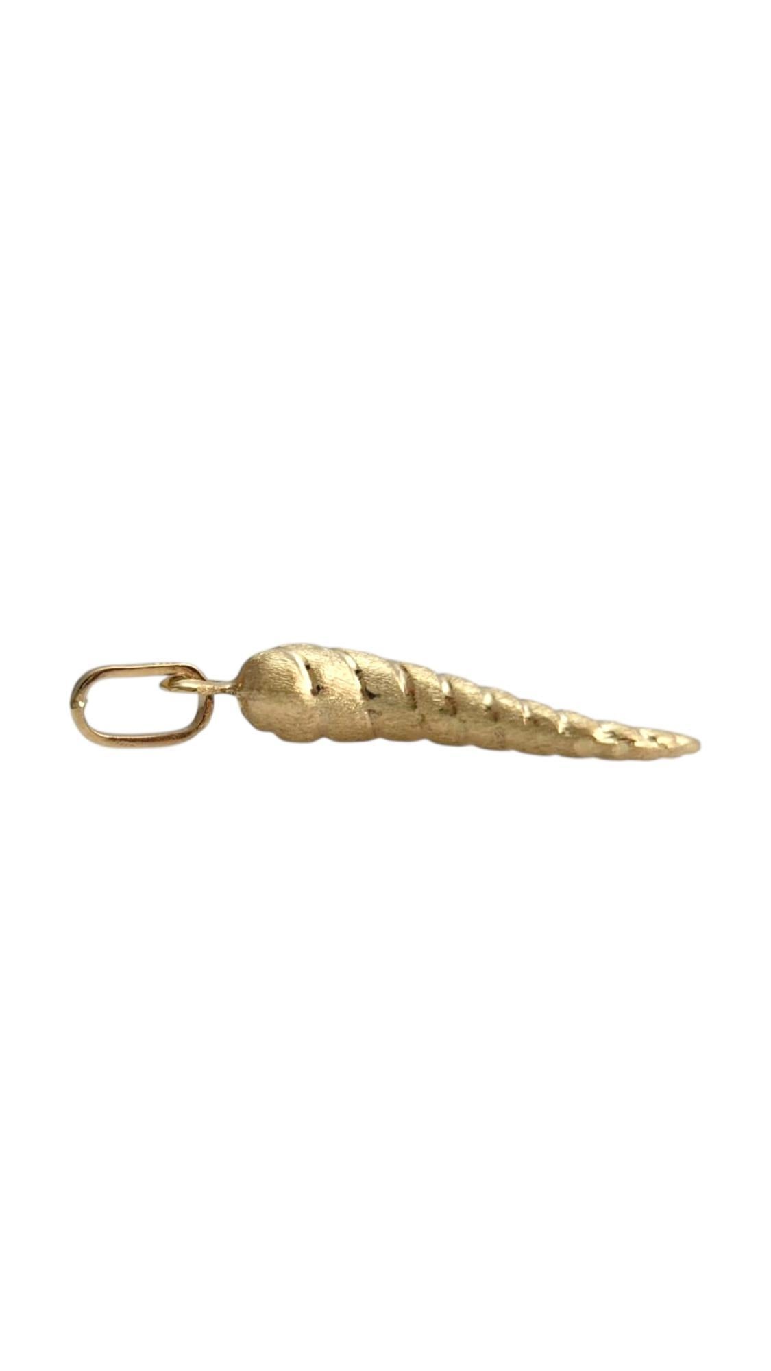 Women's 14 Karat Italian Horn Charm #21981 For Sale
