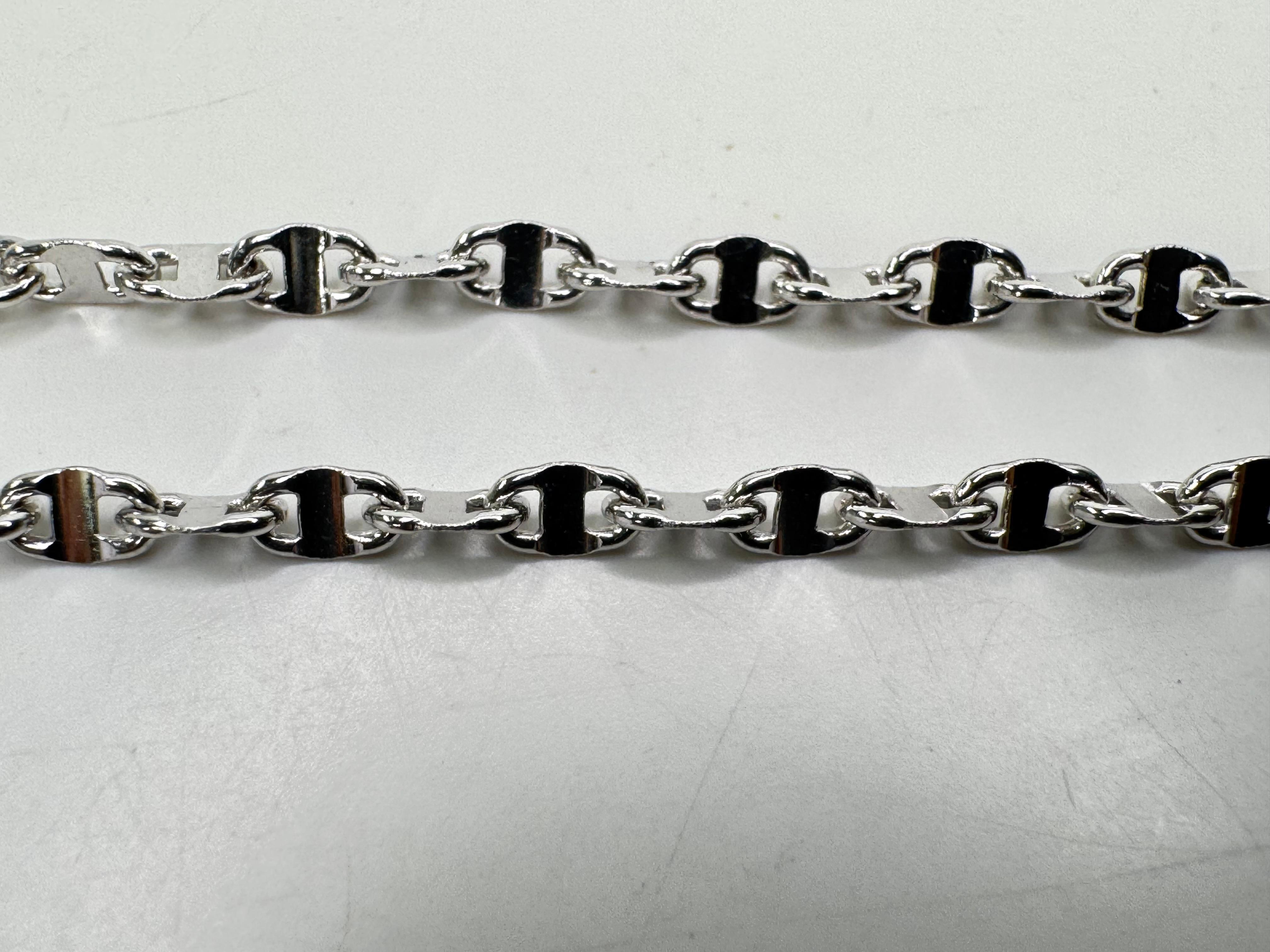 14 Karat A Link Fußkettchen im Angebot 3