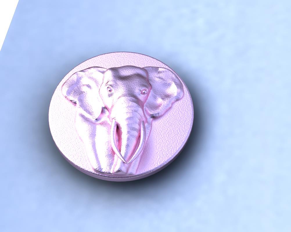 14 Karat Pink Gold Elephant Cufflinks  Now it's true. No more imaginary pink elephants. There can be a pink elephant in the room!  A new year, new animals are stomping through the concrete jungle of NYC.   14k pink Matte finish. This same design is