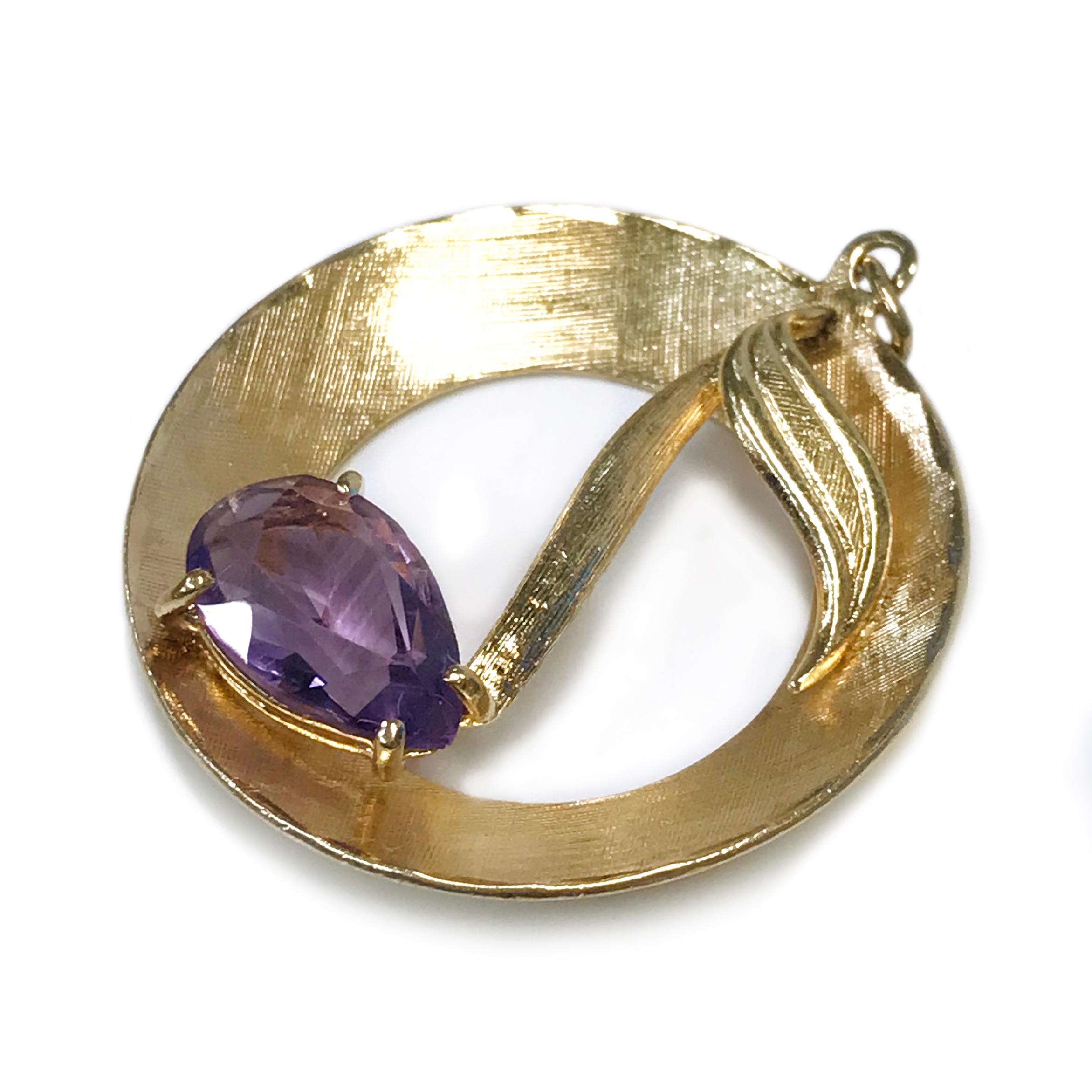 rembrandt purple stone necklace set