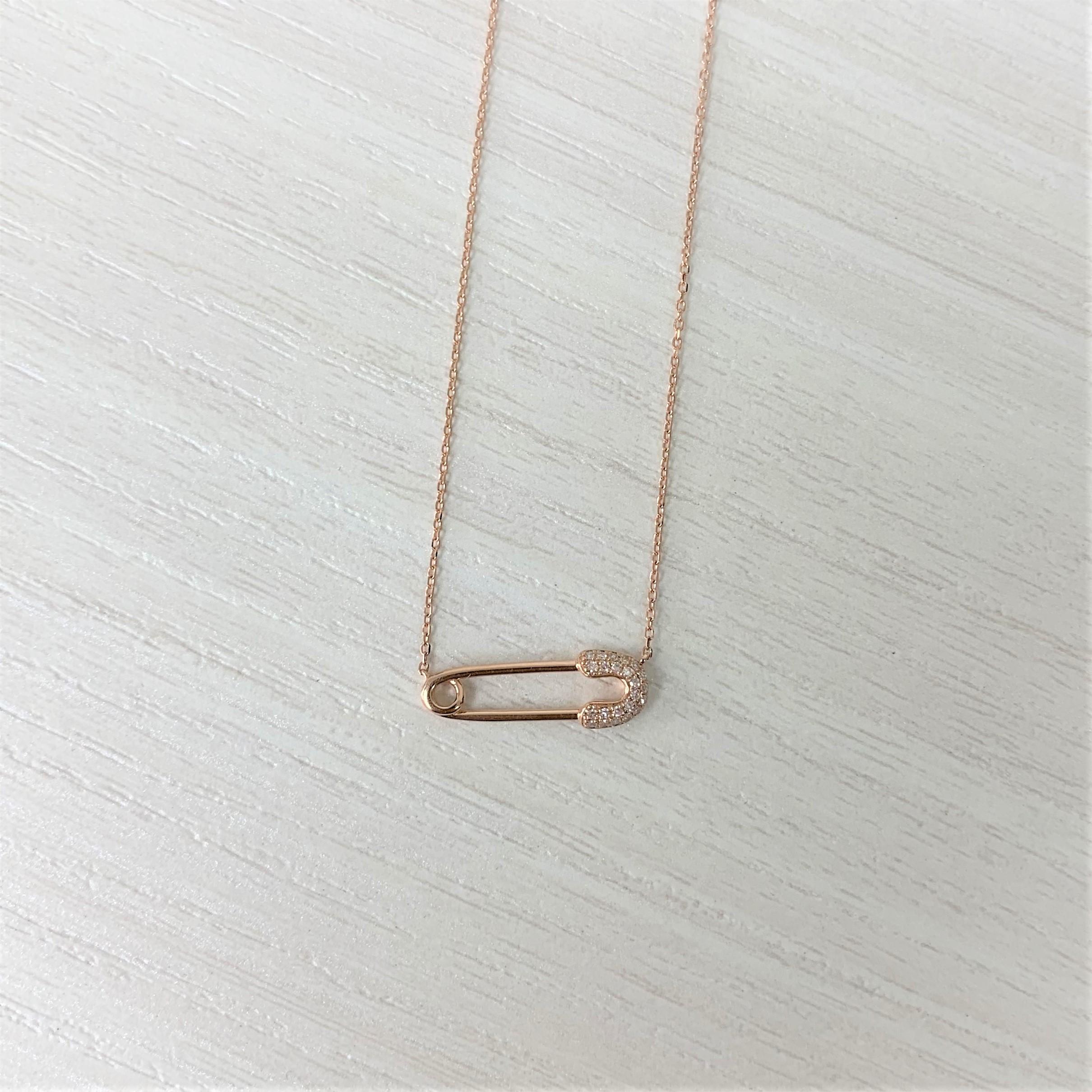 chrome hearts pin necklace