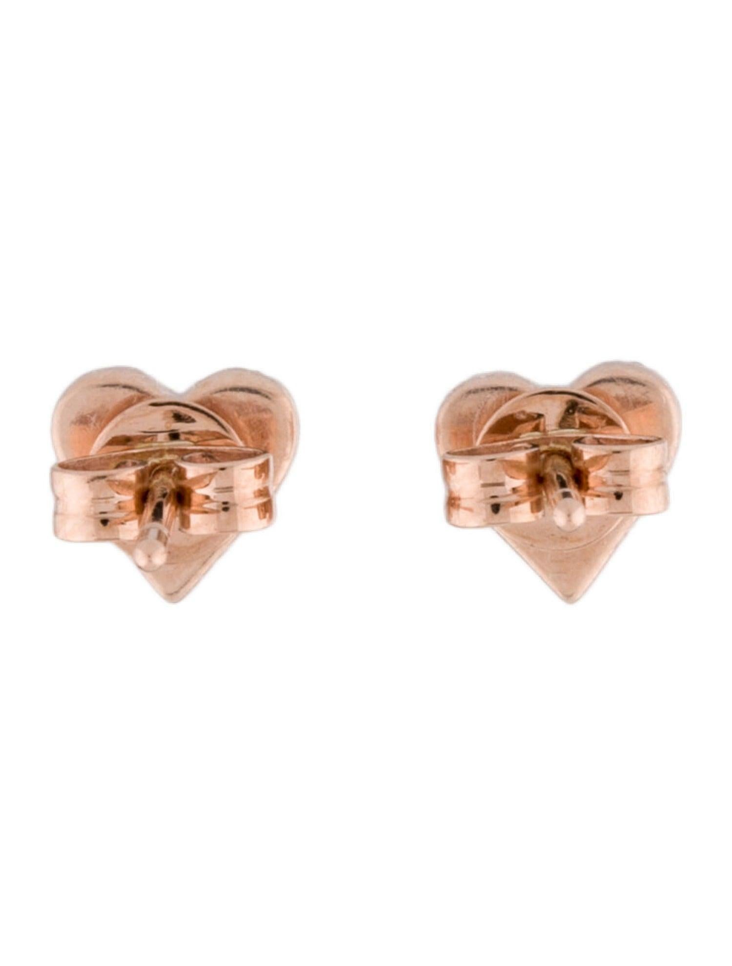 sparkly heart earrings