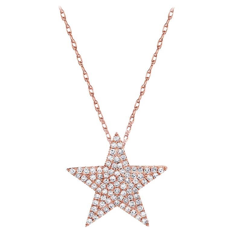 Star Necklace ~ Rose Gold
