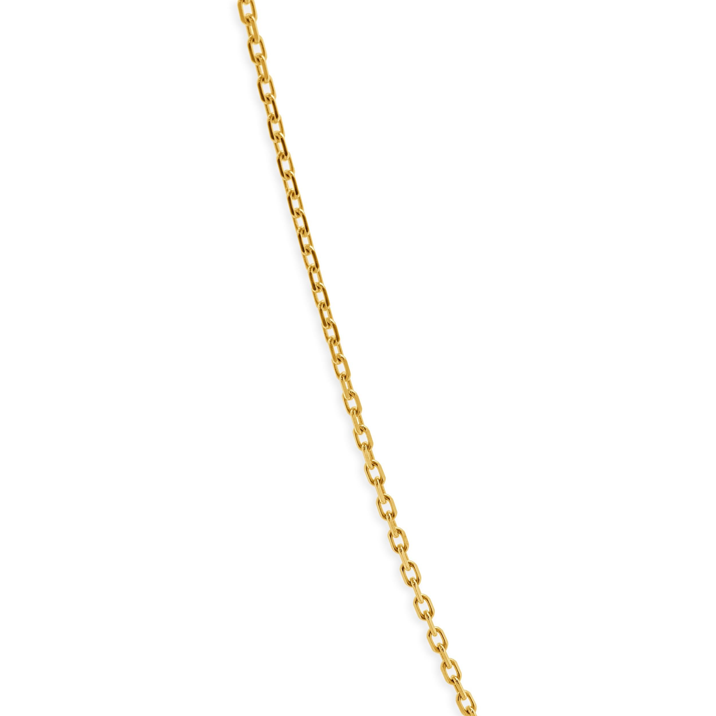 Material: 14K rose gold
Dimension: necklace measures 24-inches in length
Weight: 7.20 grams
